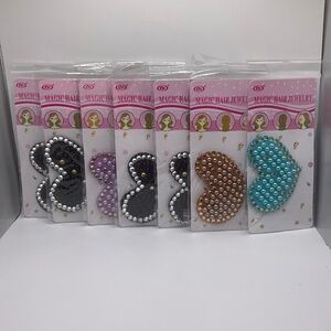 Manic Velcro hair accessories NWT